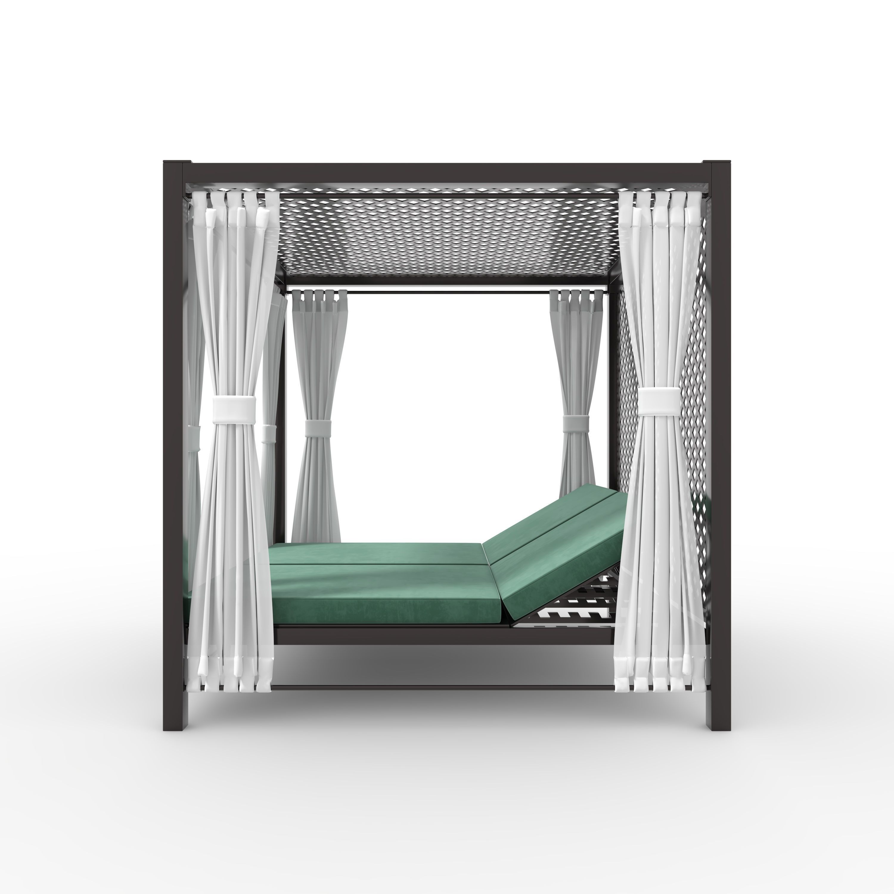 Poolside Cabana 07 3D model_3