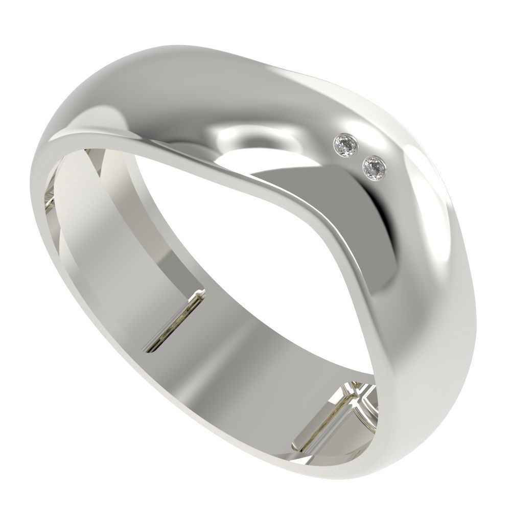 Wave ring 3D print model_15