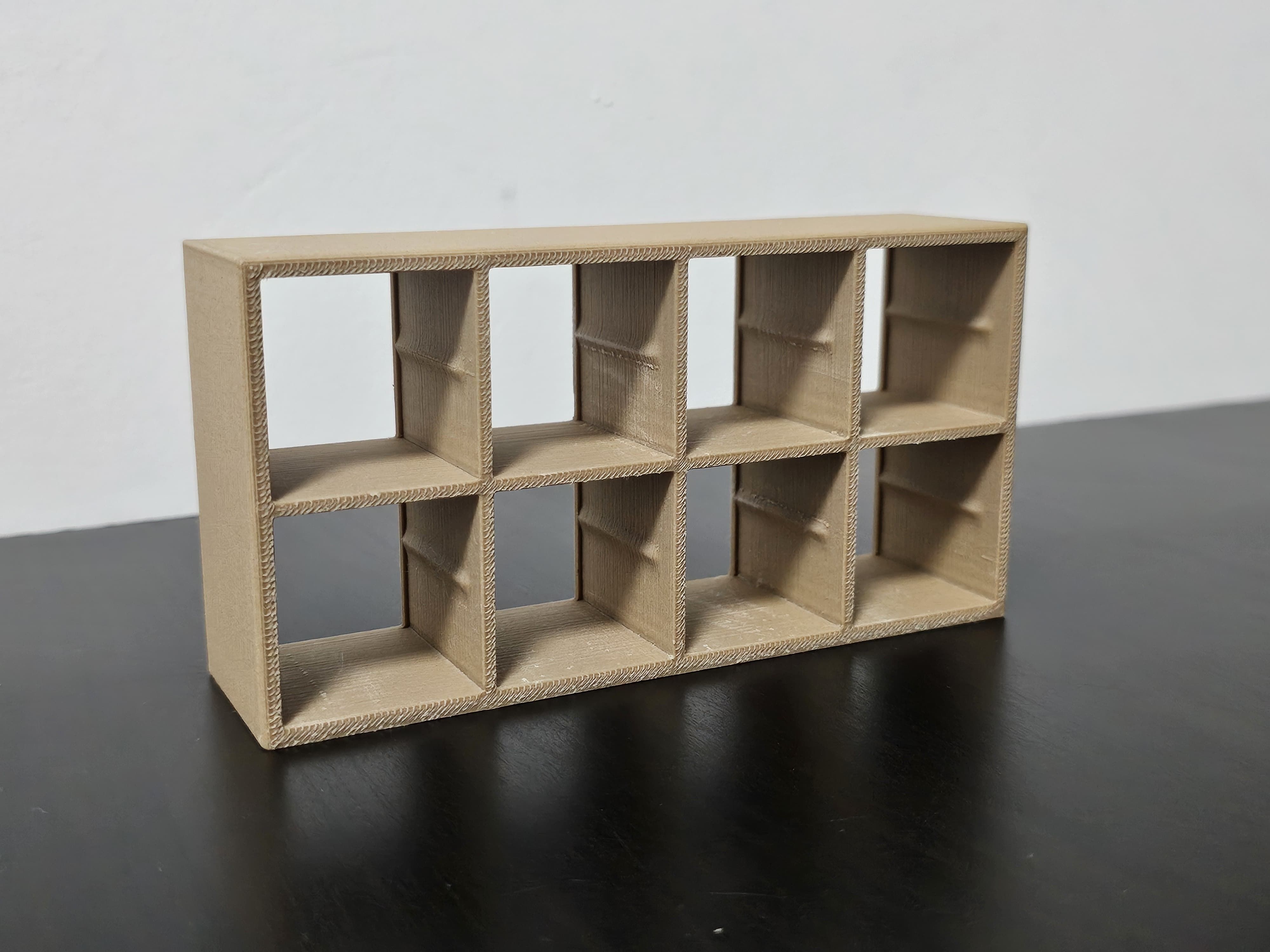 Cube Storage Shelf Inspired by IKEA Kallax 3D print model_2