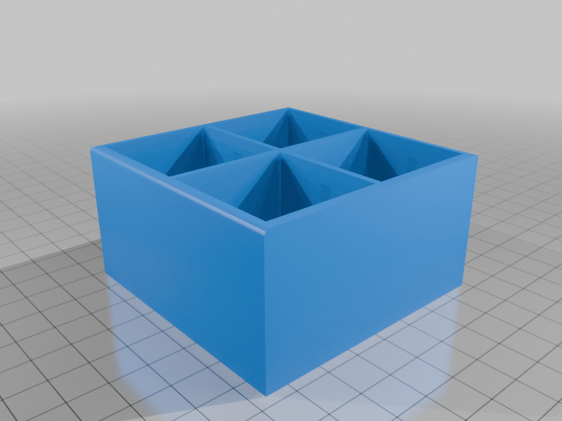 Cube Storage Shelf Inspired by IKEA Kallax 3D print model_4