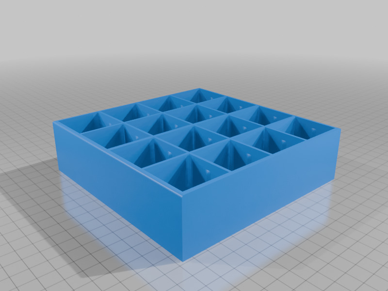 Cube Storage Shelf Inspired by IKEA Kallax 3D print model_6