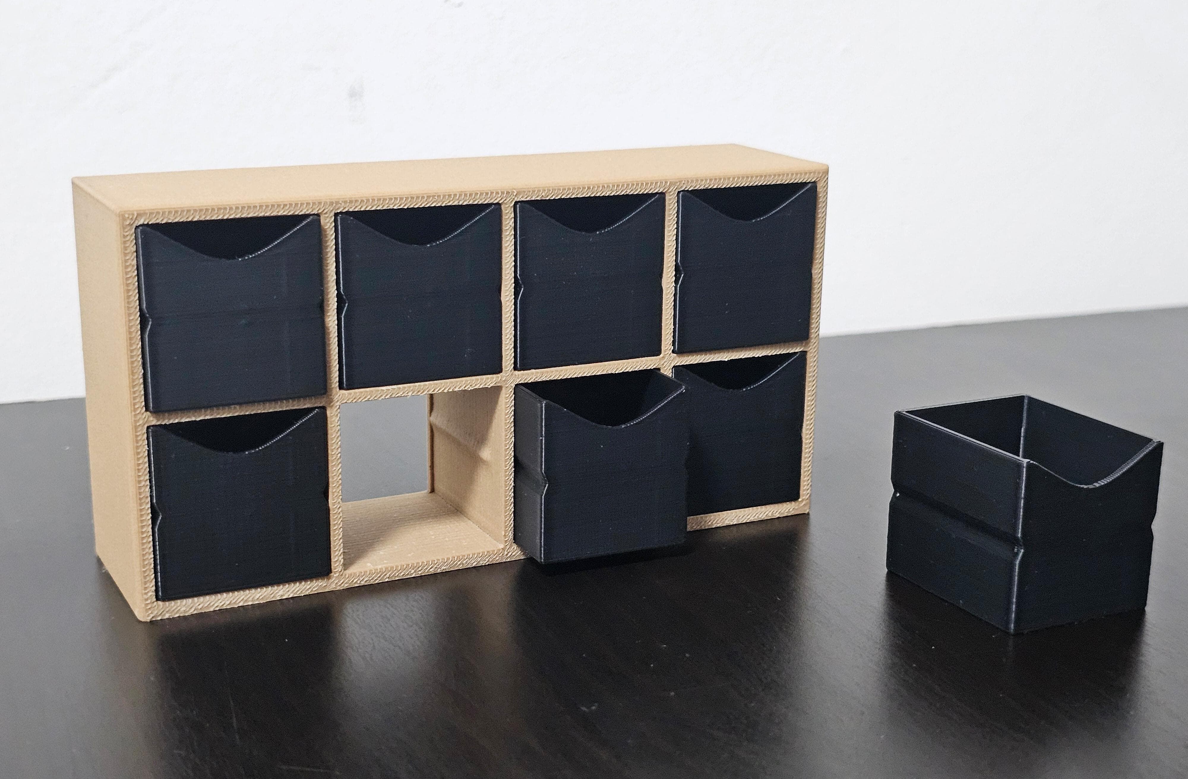 Cube Storage Shelf Inspired by IKEA Kallax 3D print model_1