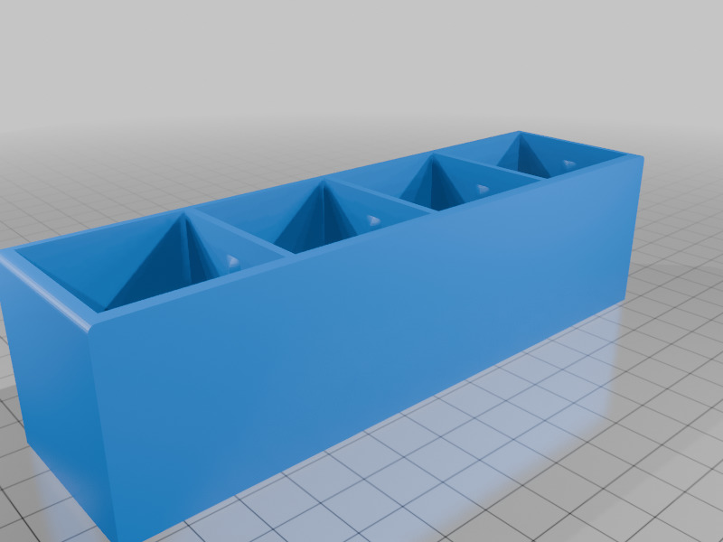 Cube Storage Shelf Inspired by IKEA Kallax 3D print model_3