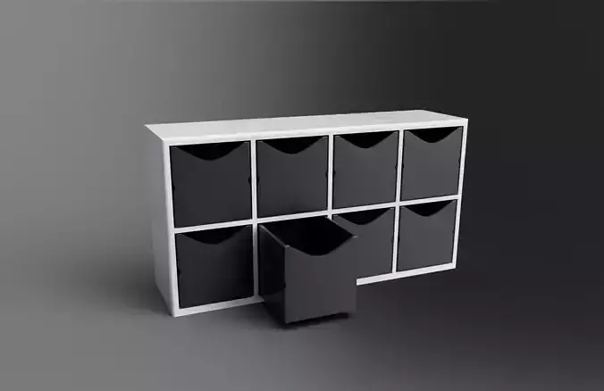 Cube Storage Shelf Inspired by IKEA Kallax