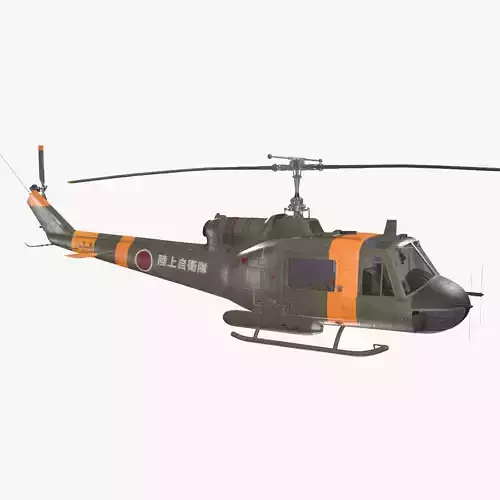 Bell UH-1B JGSDF Basic Animation