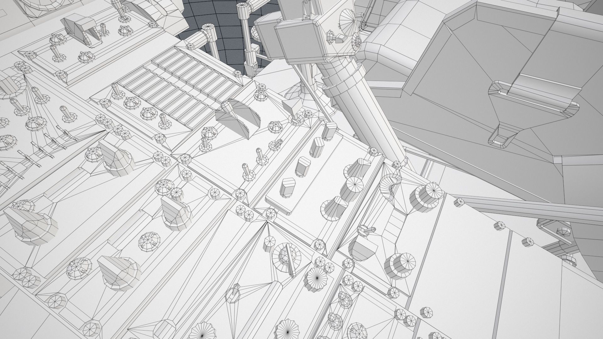Bell UH-1B JGSDF Complex Animation Low-poly 3D model_44