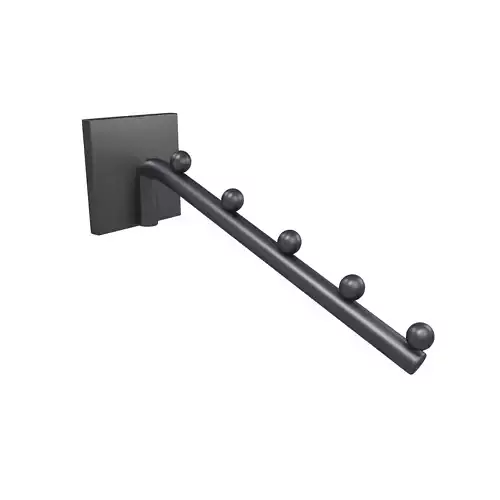 Hook Wall Mount Waterfall Faceout v1 003 Low-poly 3D model Hook Wall Mount Waterfall Faceout v1 003 Low-poly 3D model