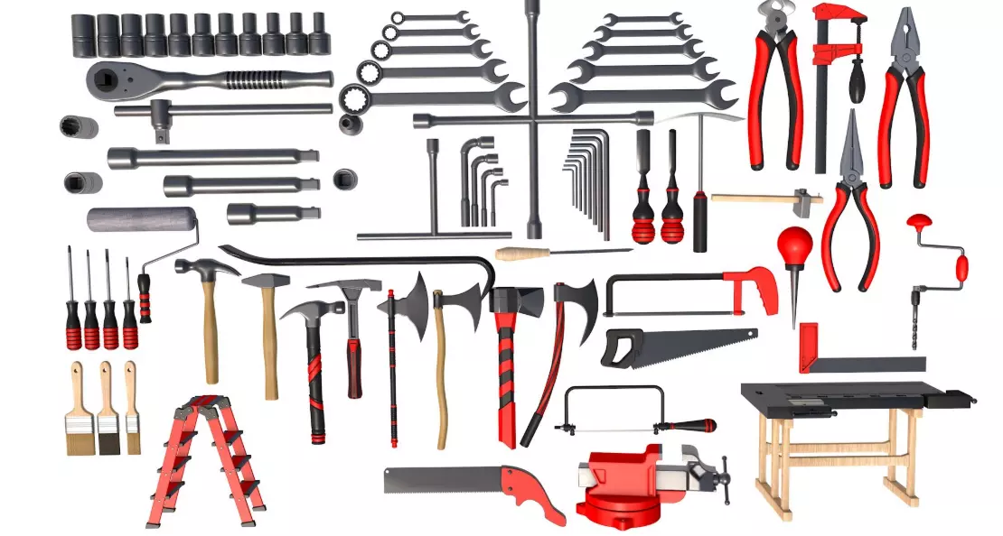Tools New - Hand Tools-GARAGE TOOLS 3D model_0