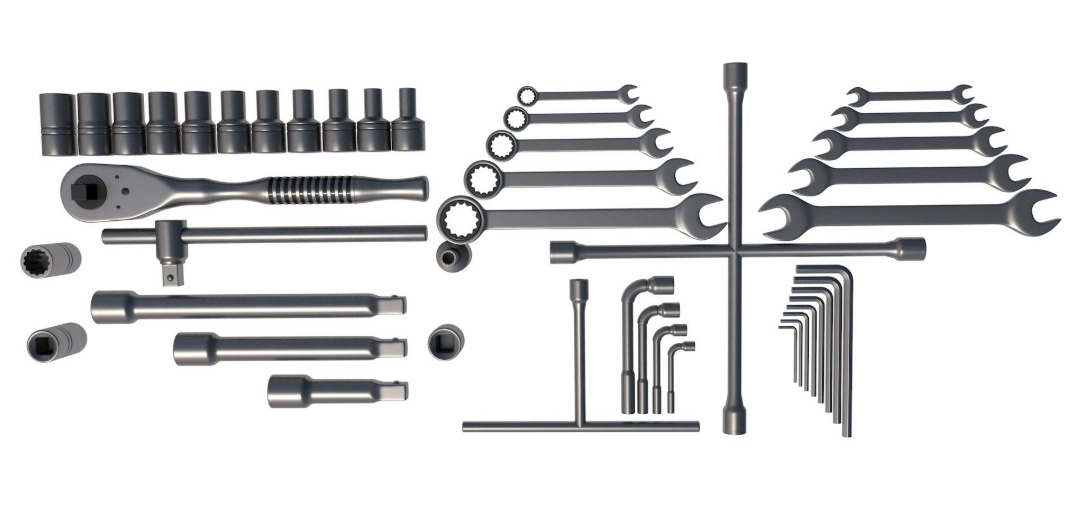 Tools New - Hand Tools-GARAGE TOOLS 3D model_3