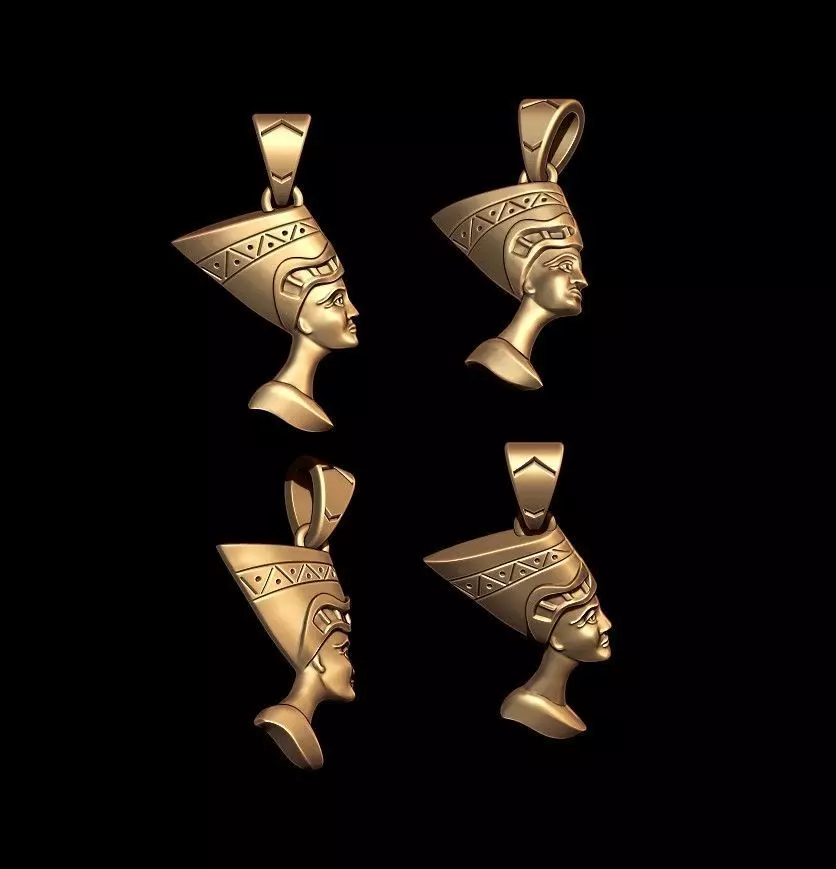 Kleopatra pendant 3D print model