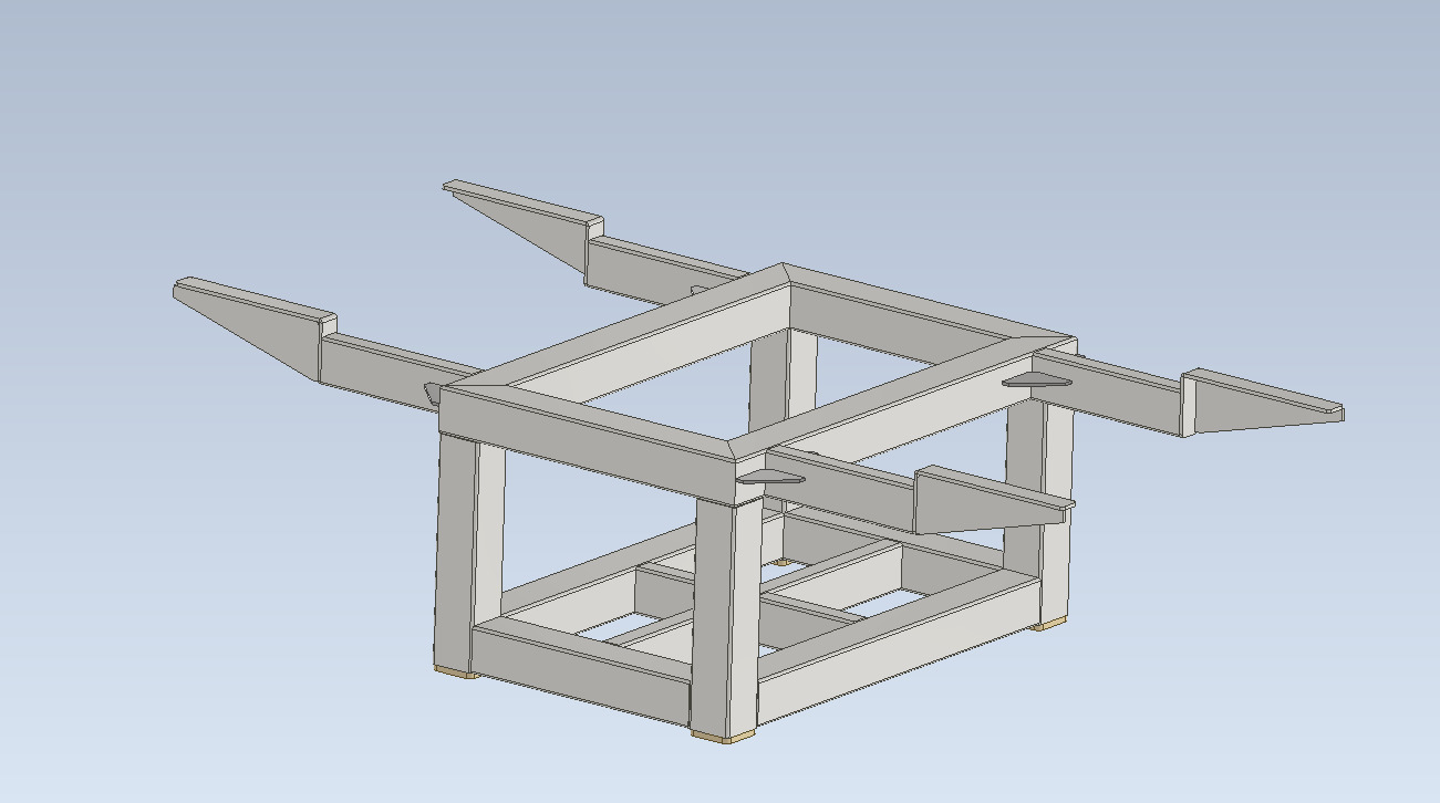 Modular Belt Conveyor 02  Low-poly 3D model_21