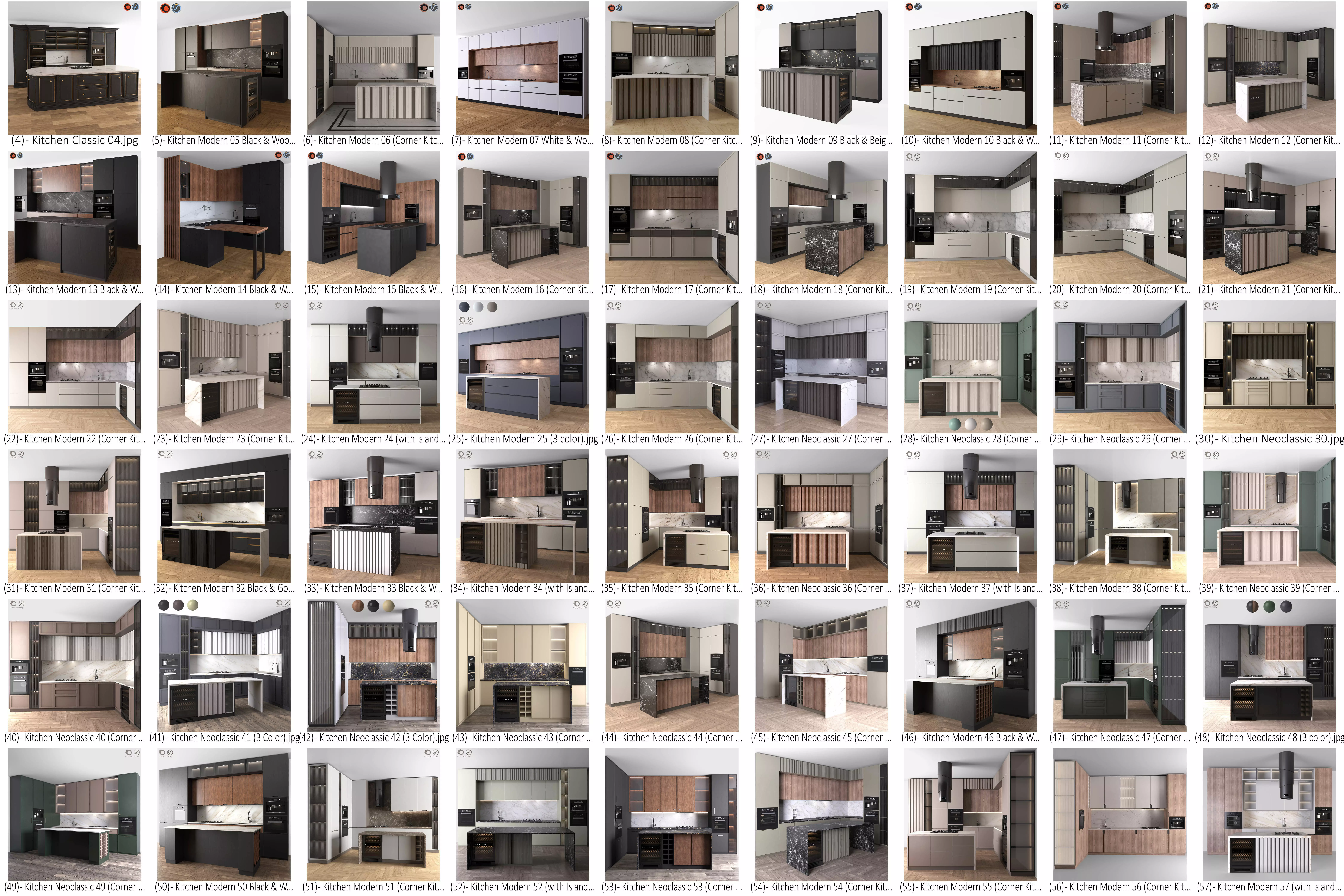 Kitchen Collection - Modern and Classic Designs _0