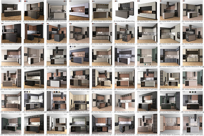 Kitchen Collection - Modern and Classic Designs 