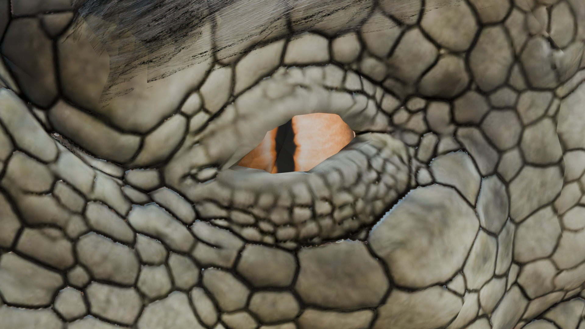 BLACK DRAGON Low-poly 3D model_11