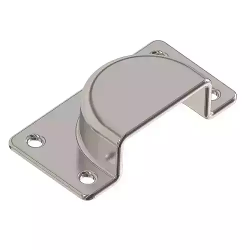 Furniture Roller Bracket 3D print model