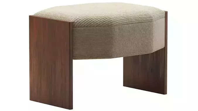 French Art Deco Stool