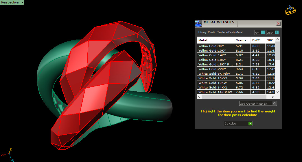 Facet Ring 008 - 5 Size  3D print model_17