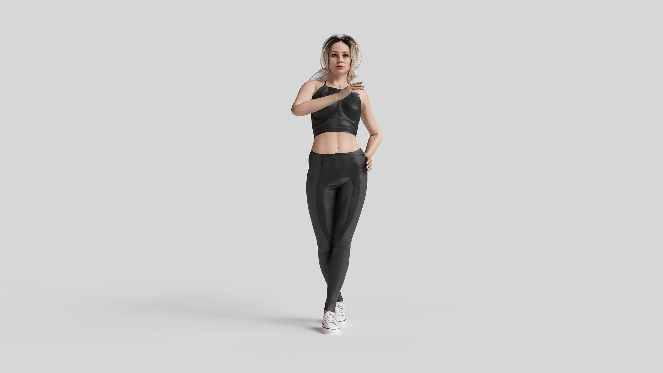 Archviz Realistic 3D People Poses Vol1 3D model_10