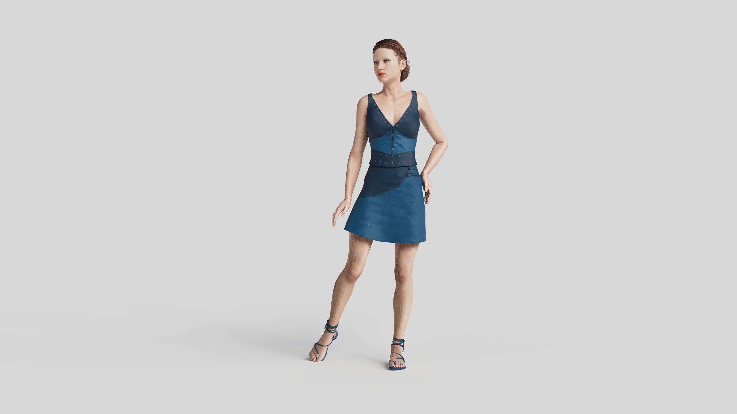 Archviz Realistic 3D People Poses Vol1 3D model_13