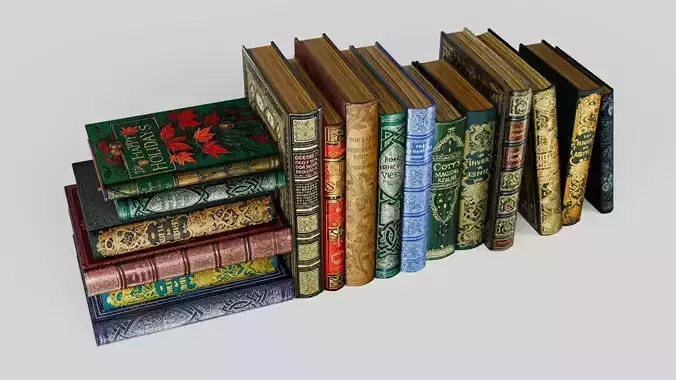 Old books for decoration Vol01