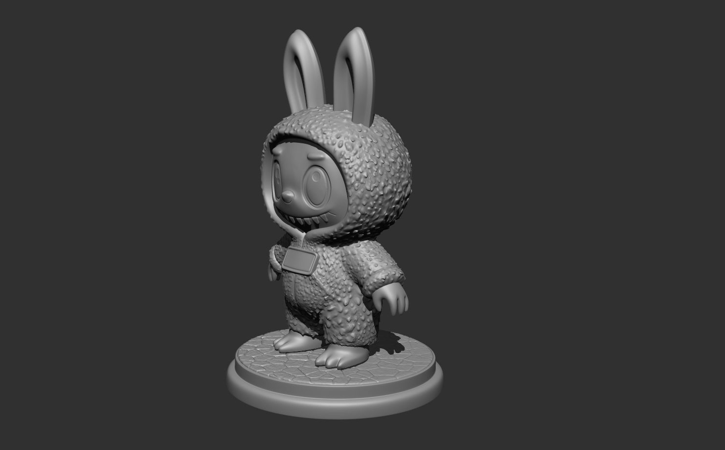 Labubu 02 3D print model_4