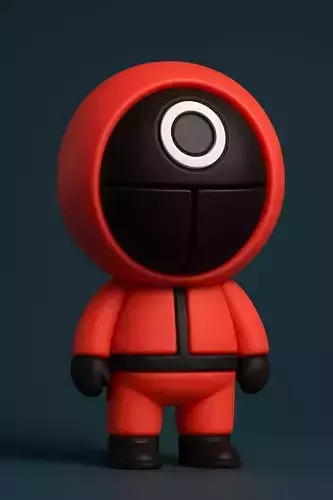 Squid Game Guard 3D print model
