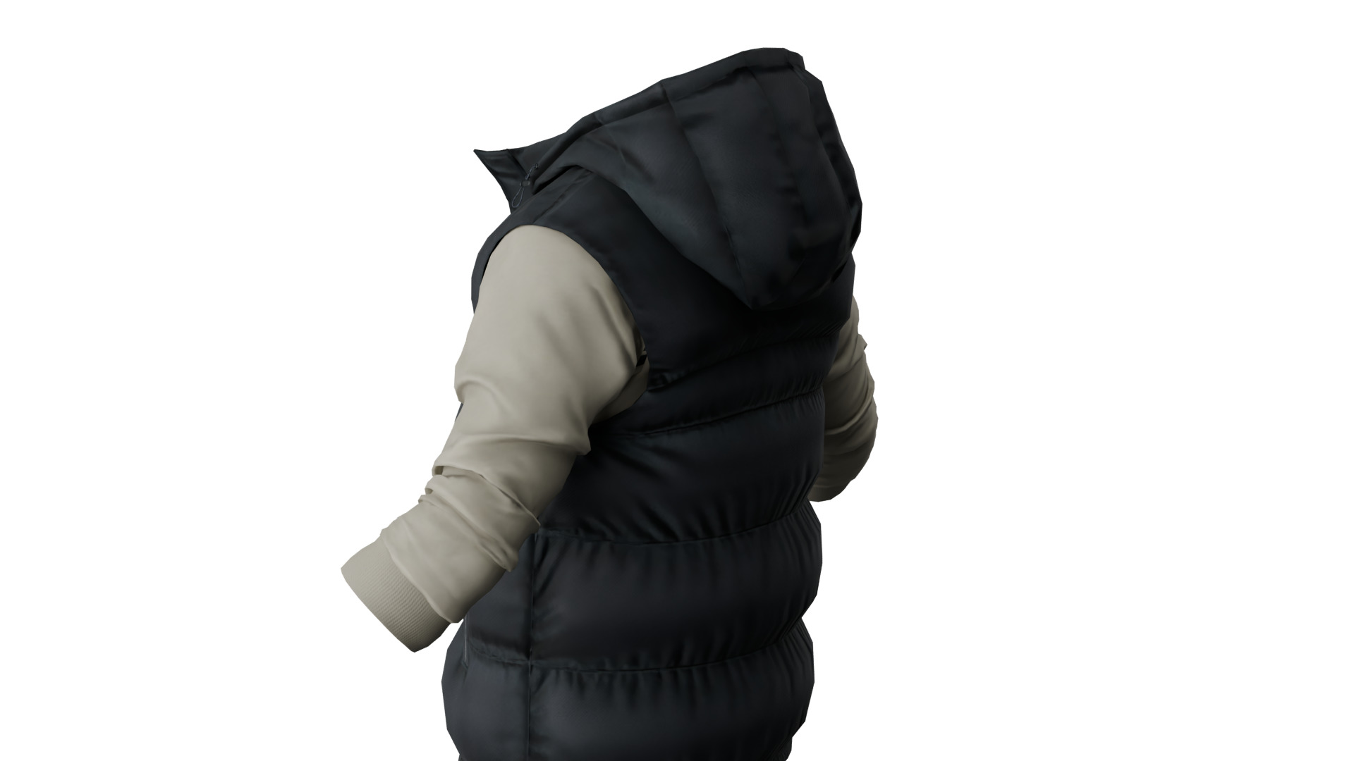 Autumn Outfit Low-poly 3D model_10