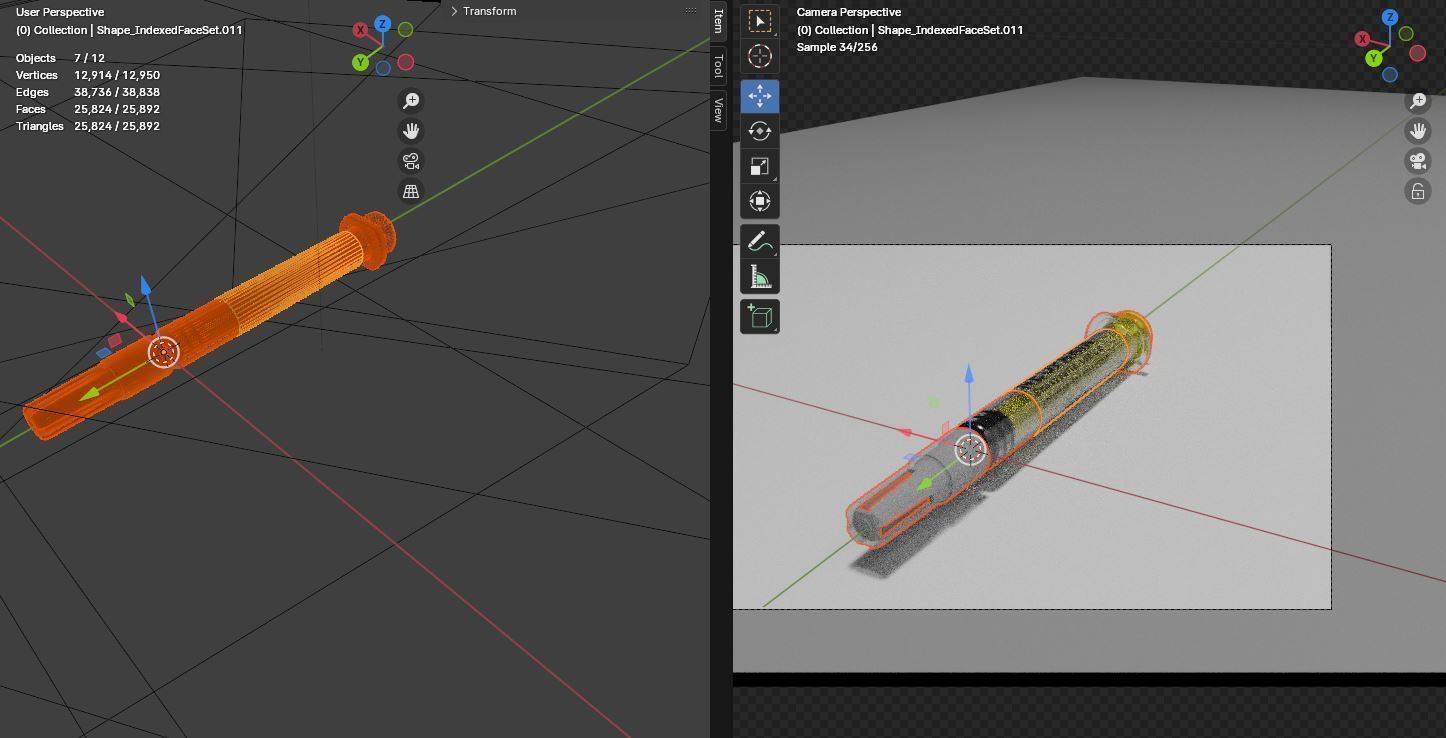 Glass Prefillable Syringe for Anticoagulant Neoparin PFS 3D model_12