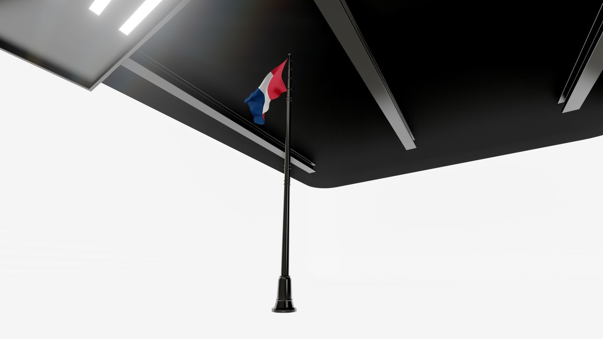 French Flag 3D Model Free Public Download in All Major Formats  Free low-poly 3D model_11