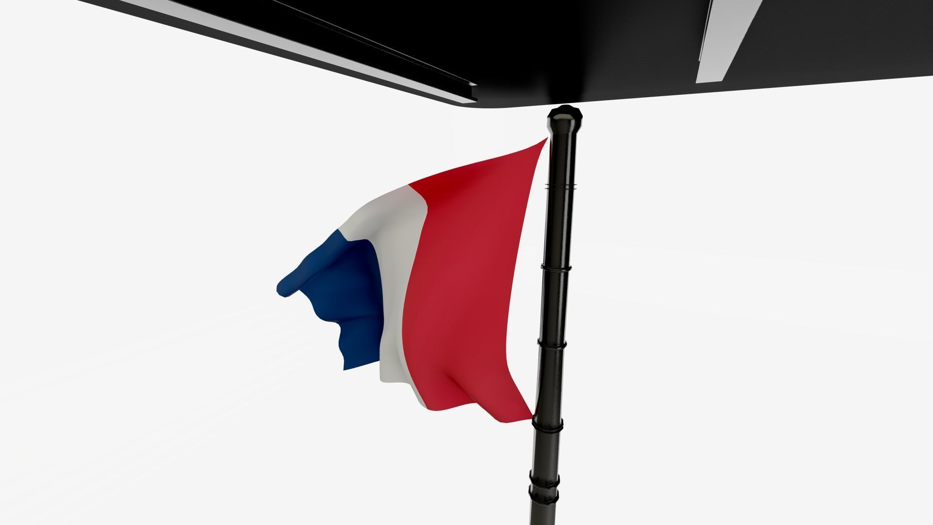 French Flag 3D Model Free Public Download in All Major Formats  Free low-poly 3D model_7