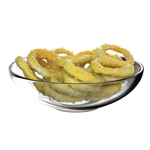 Ring Snack Low-poly 3D model 7