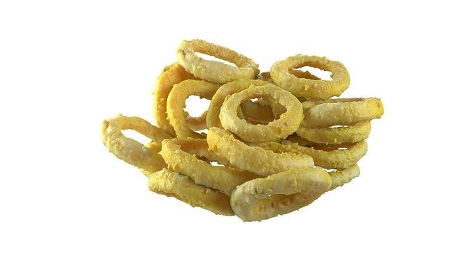 Ring Snack Low-poly 3D model 4