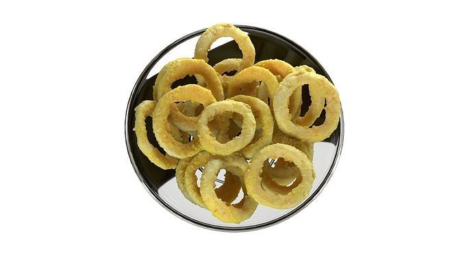 Ring Snack Low-poly 3D model 3