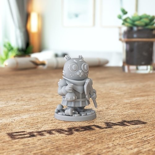 Root Boardgame Vagabond Harrier 3D print model