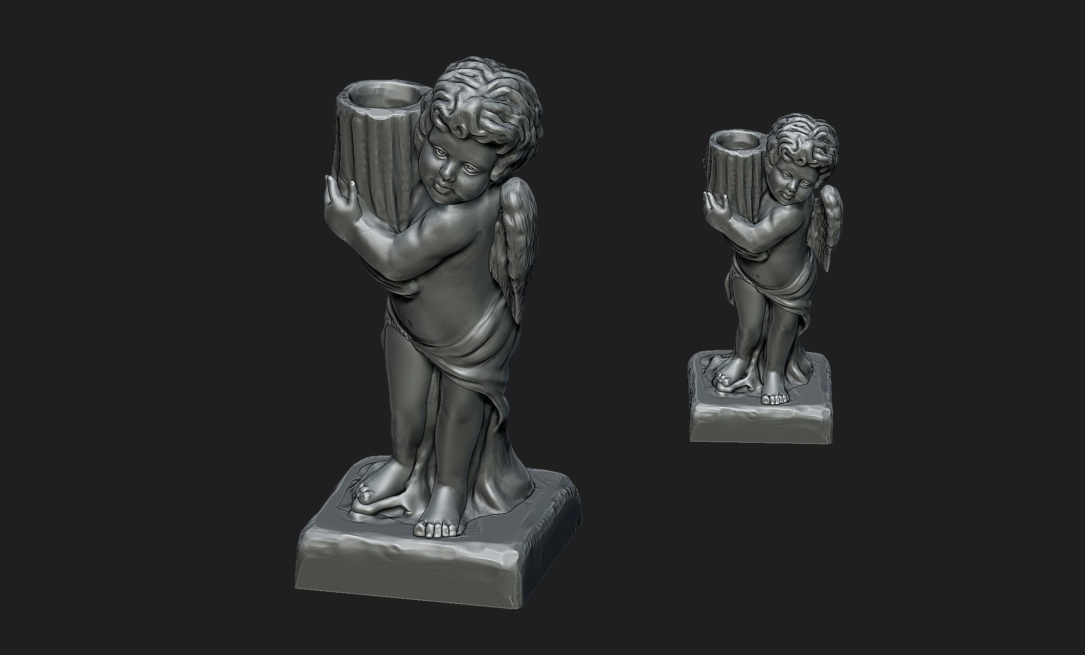 cherub 3D print model_4