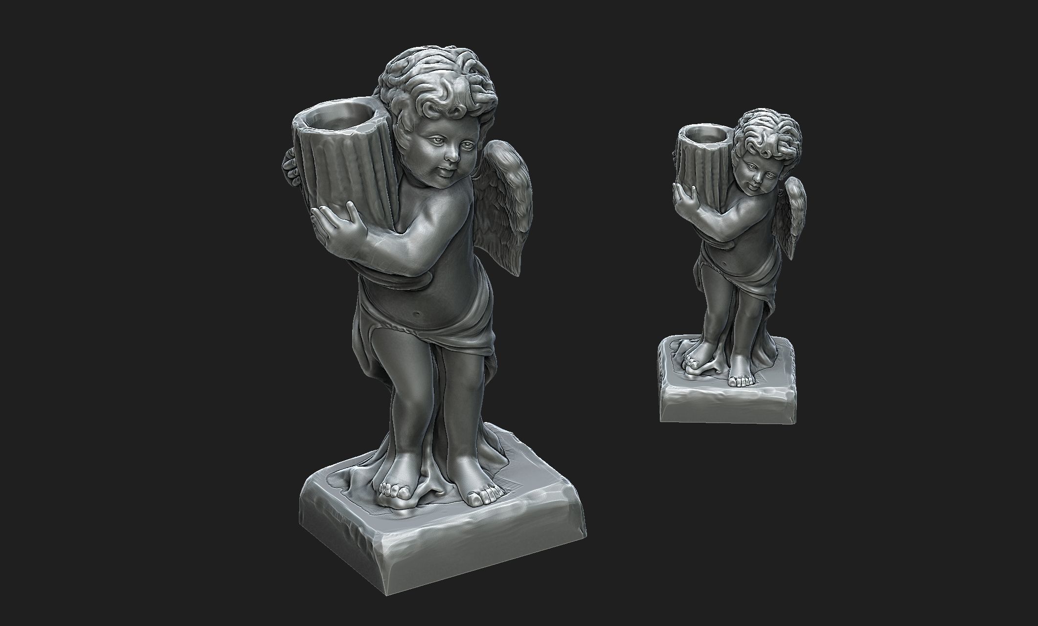 cherub 3D print model_5
