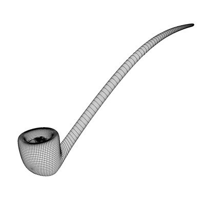 Gandalfs Pipe 3D model_3