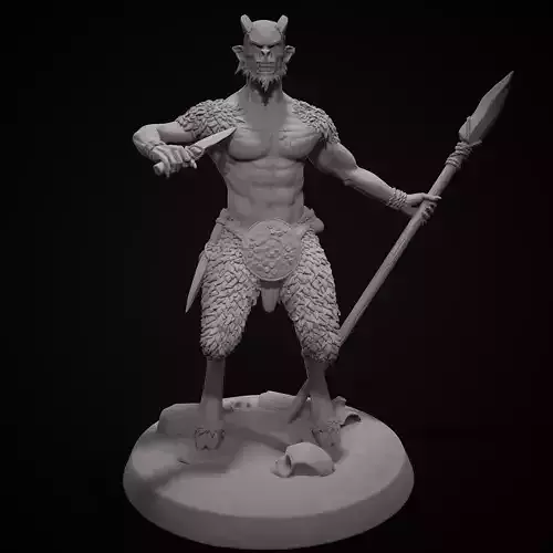 Satyr Beastman Miniature