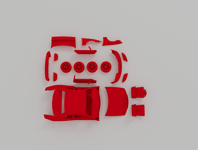 Nissan Skyline R33 3D print 3D print model