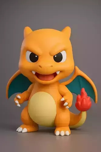 Pokemon Charizard 3D print model