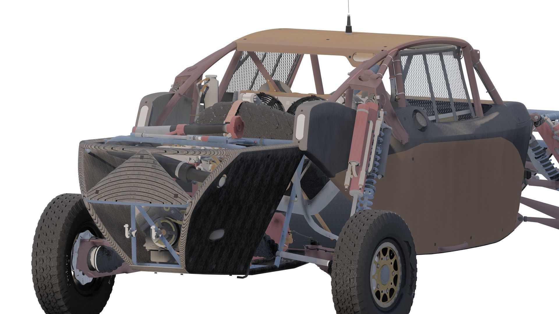 SAND BUGGY 3D model_6