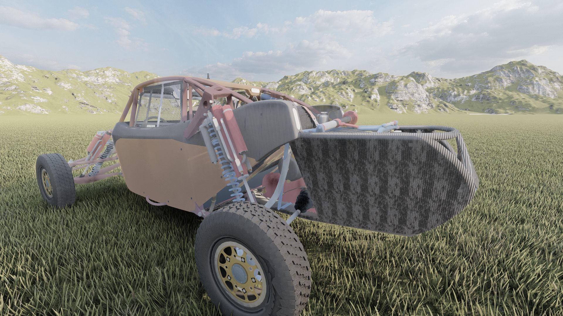 SAND BUGGY 3D model_9