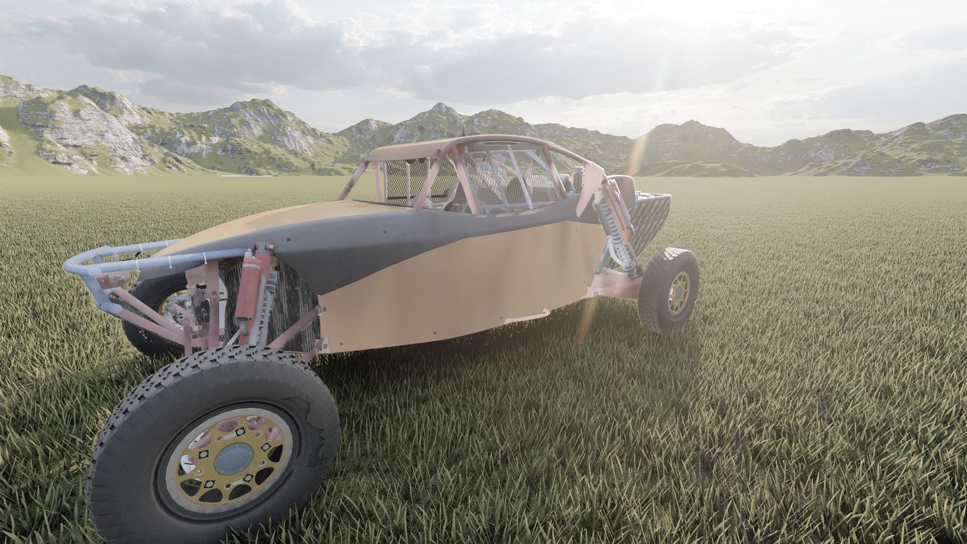 SAND BUGGY 3D model_7