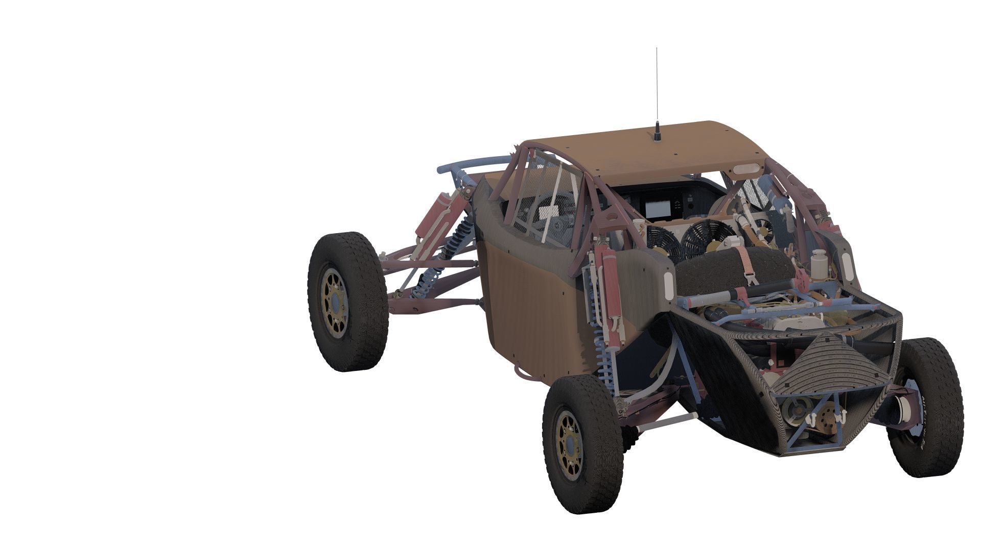 SAND BUGGY 3D model_5