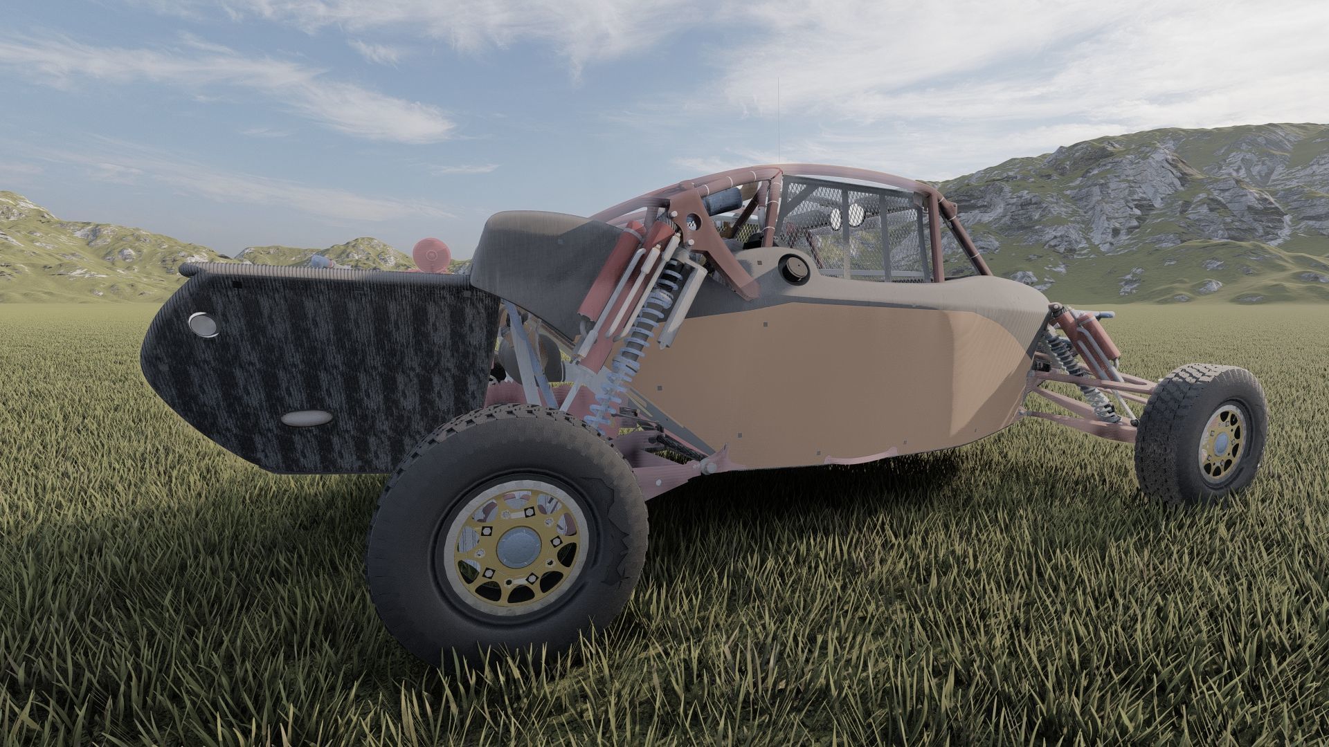 SAND BUGGY 3D model_14