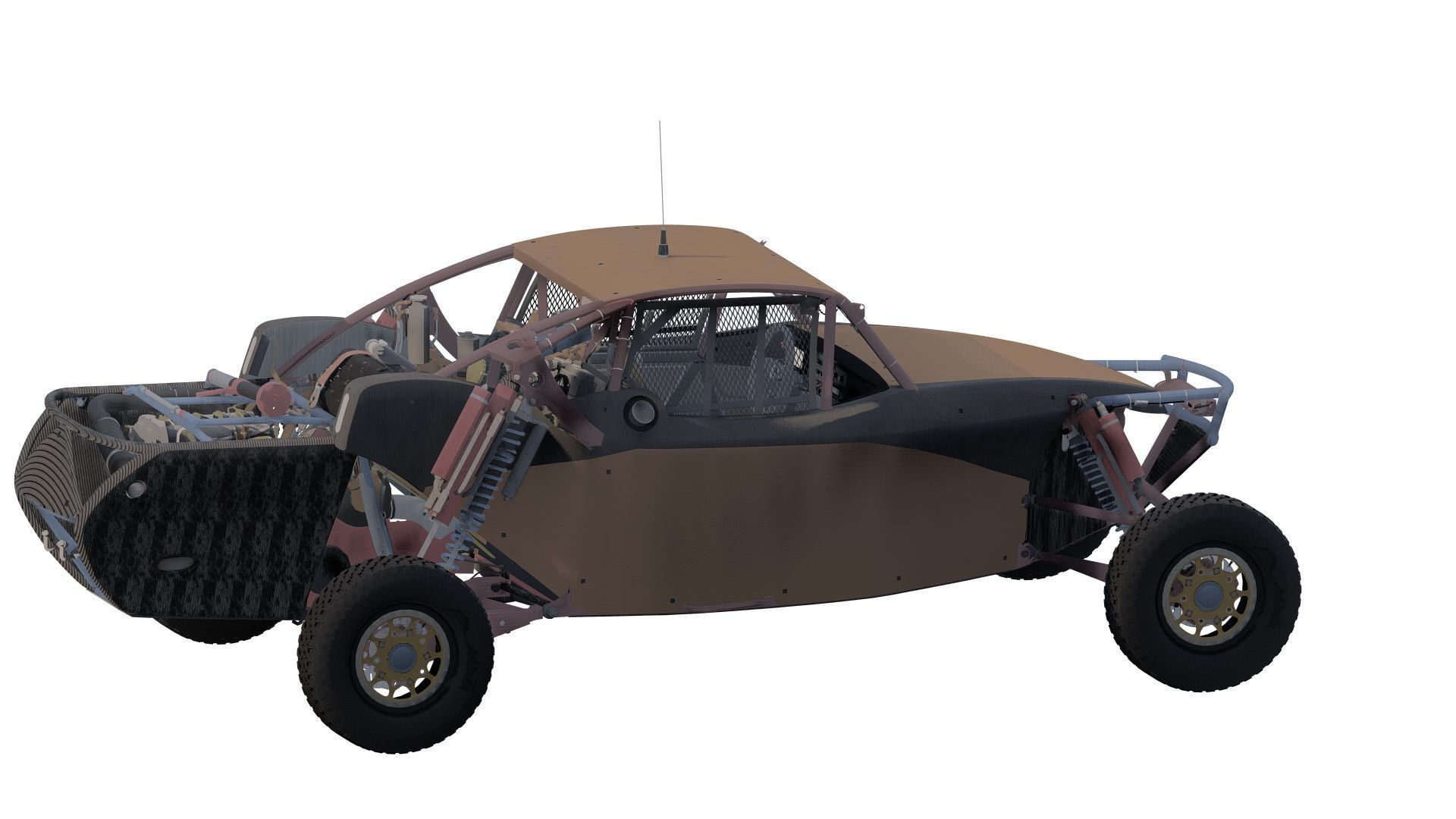 SAND BUGGY 3D model_3