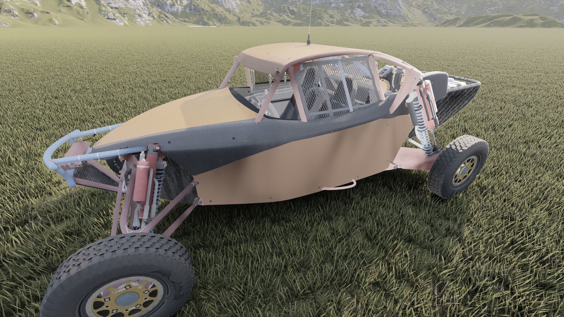 SAND BUGGY 3D model_16