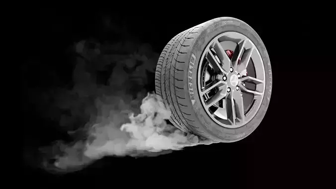 Car Tire Burnout Smoke VBD Pack
