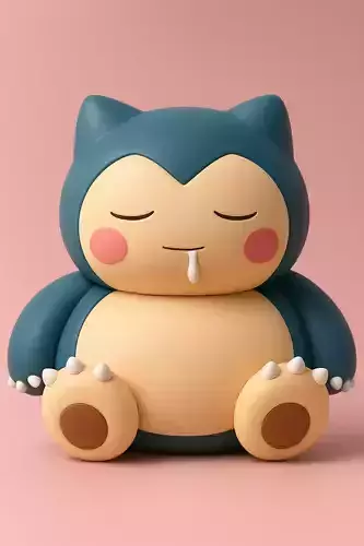 Pokemon Snorlax 3D print model