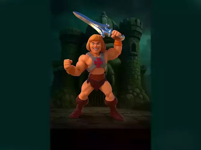 He-Man Masters of the Universe 3D print model
